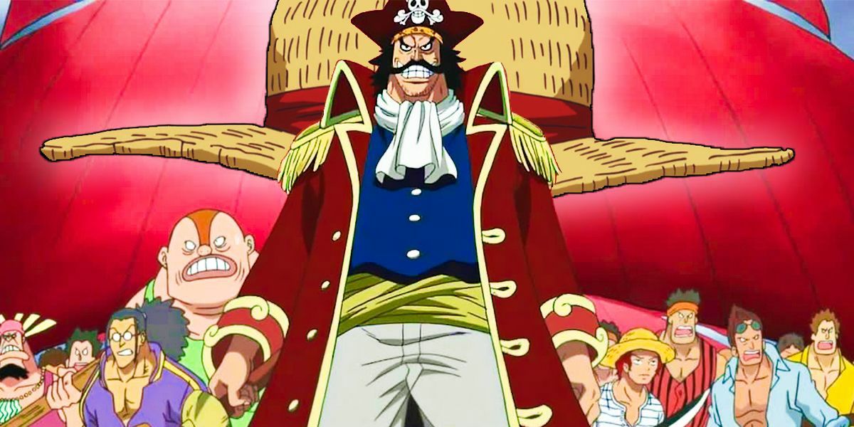 One Piece Roger Pirates during a flashback