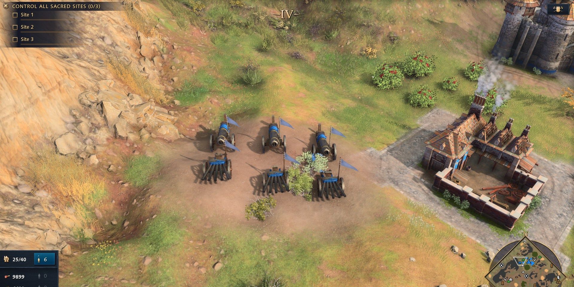 Royal Ribauldequins & Cannons From Age Of Empires 4