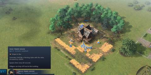 Rus and Hunting Cabins in Age of Empires 4