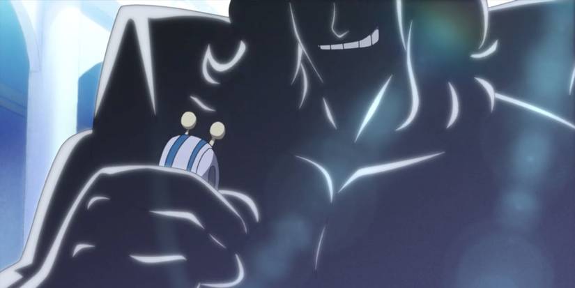 Ryokugyu with a transponder snail