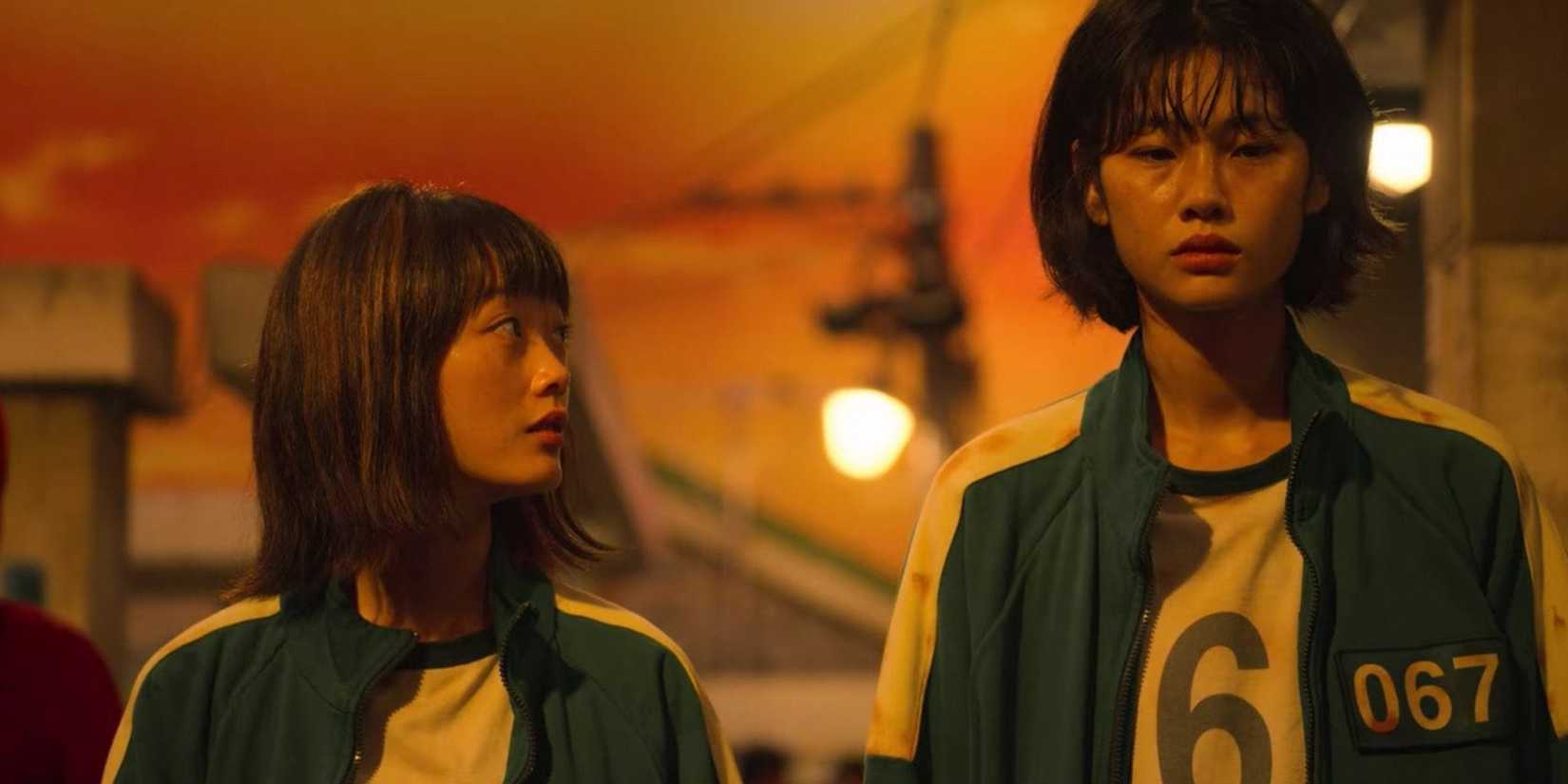 Sae-byeok And Ji-yeong in Squid Game