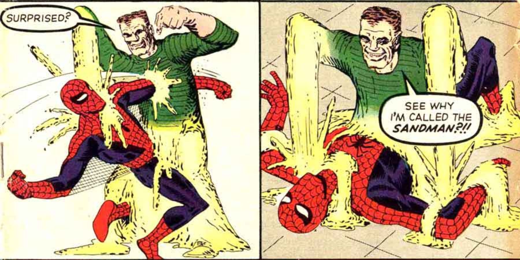 Sandman-Spider-Man-comics