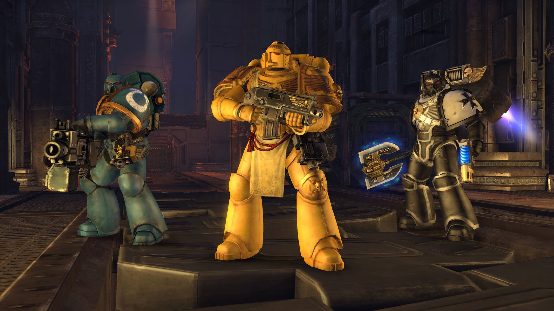 Warhammer 40K: Space Marine Can Be Played Alone Or With Friends. 