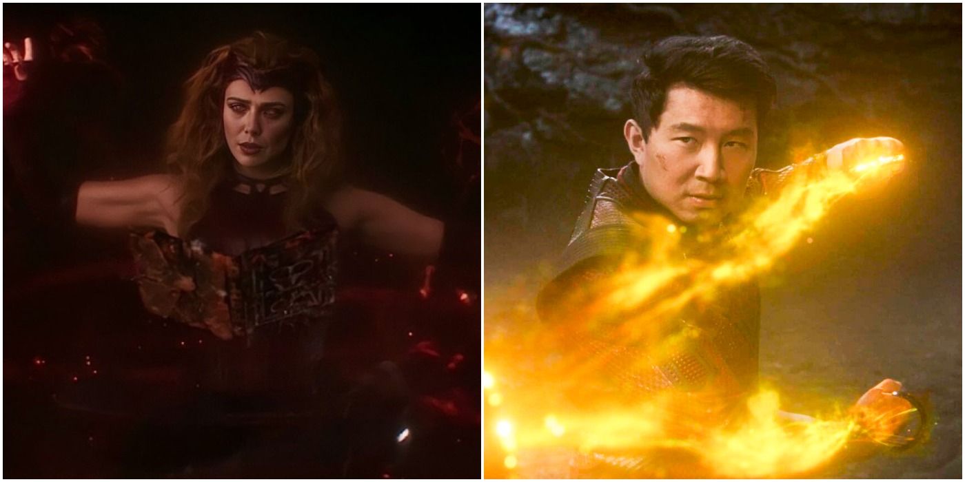 Scarlet Witch and Shang-Chi in the Marvel Cinematic Universe