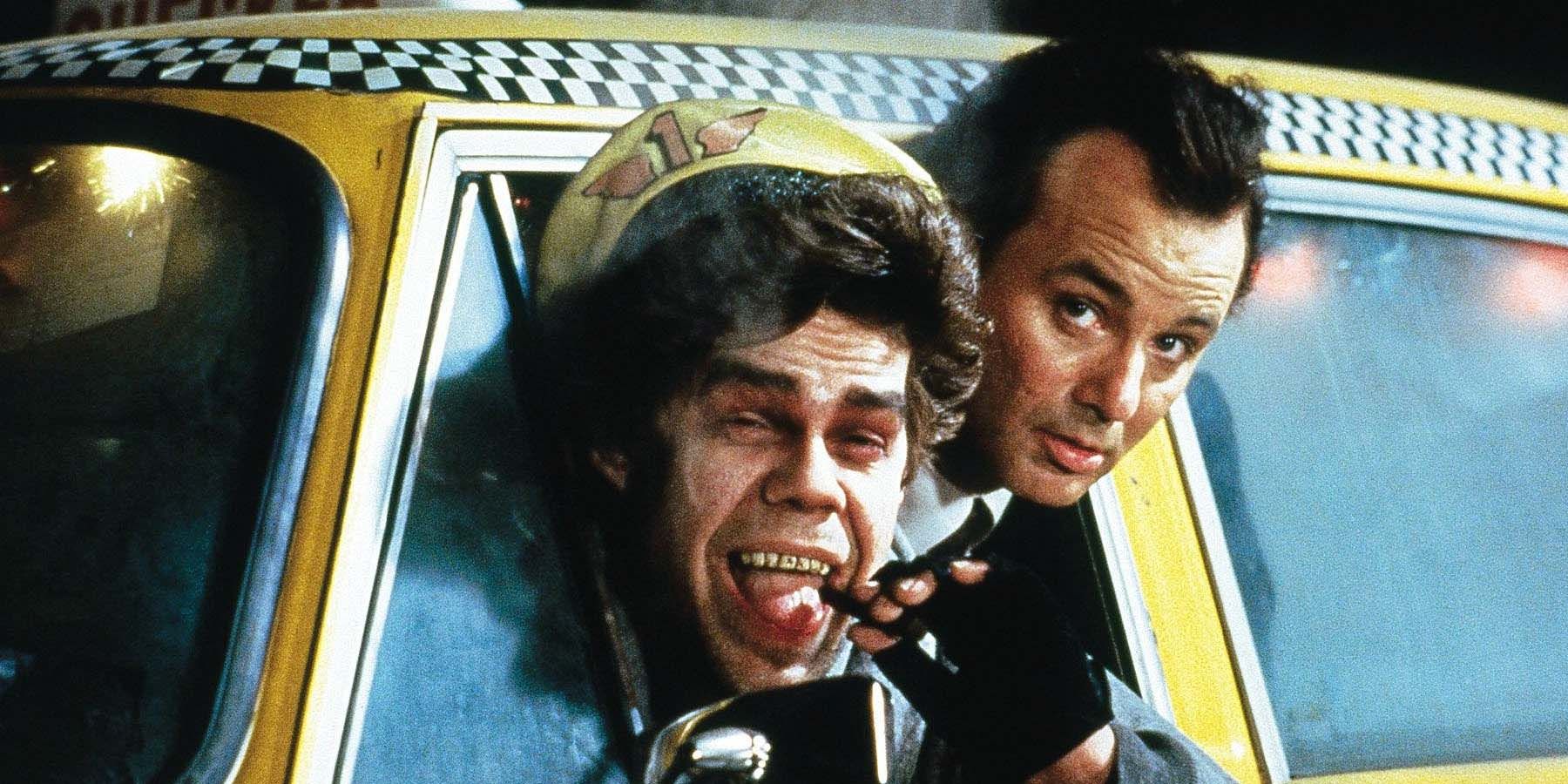 Scrooged (1988) taxi