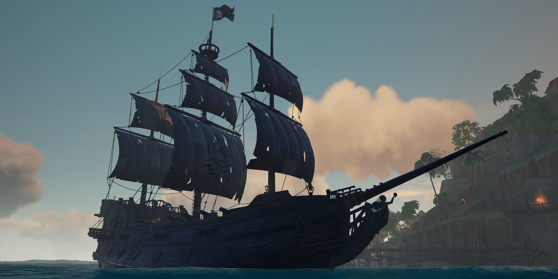 The Black Pearl as part of the Eternal Freedom Set in Sea Of Thieves
