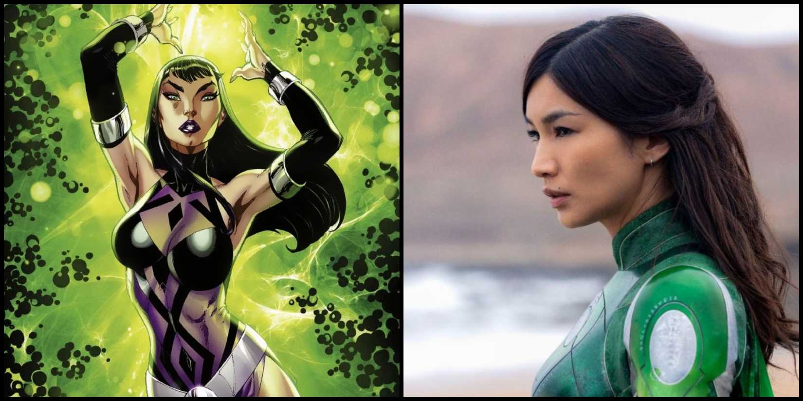 MCU Eternals Sersi Comic and Movie