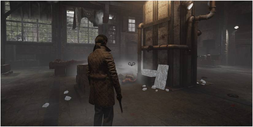 Sherlock exploring a Bandit Lair