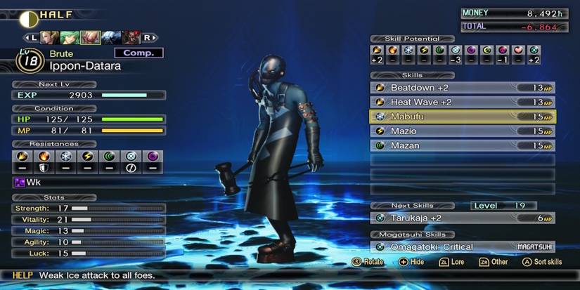 An Ippon-Datara demon from Shin Megami Tensei 5