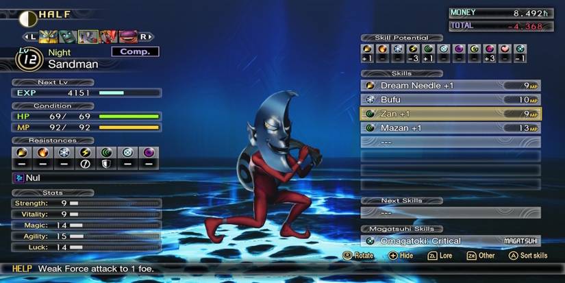 A Sandman demon from Shin Megami Tensei 5