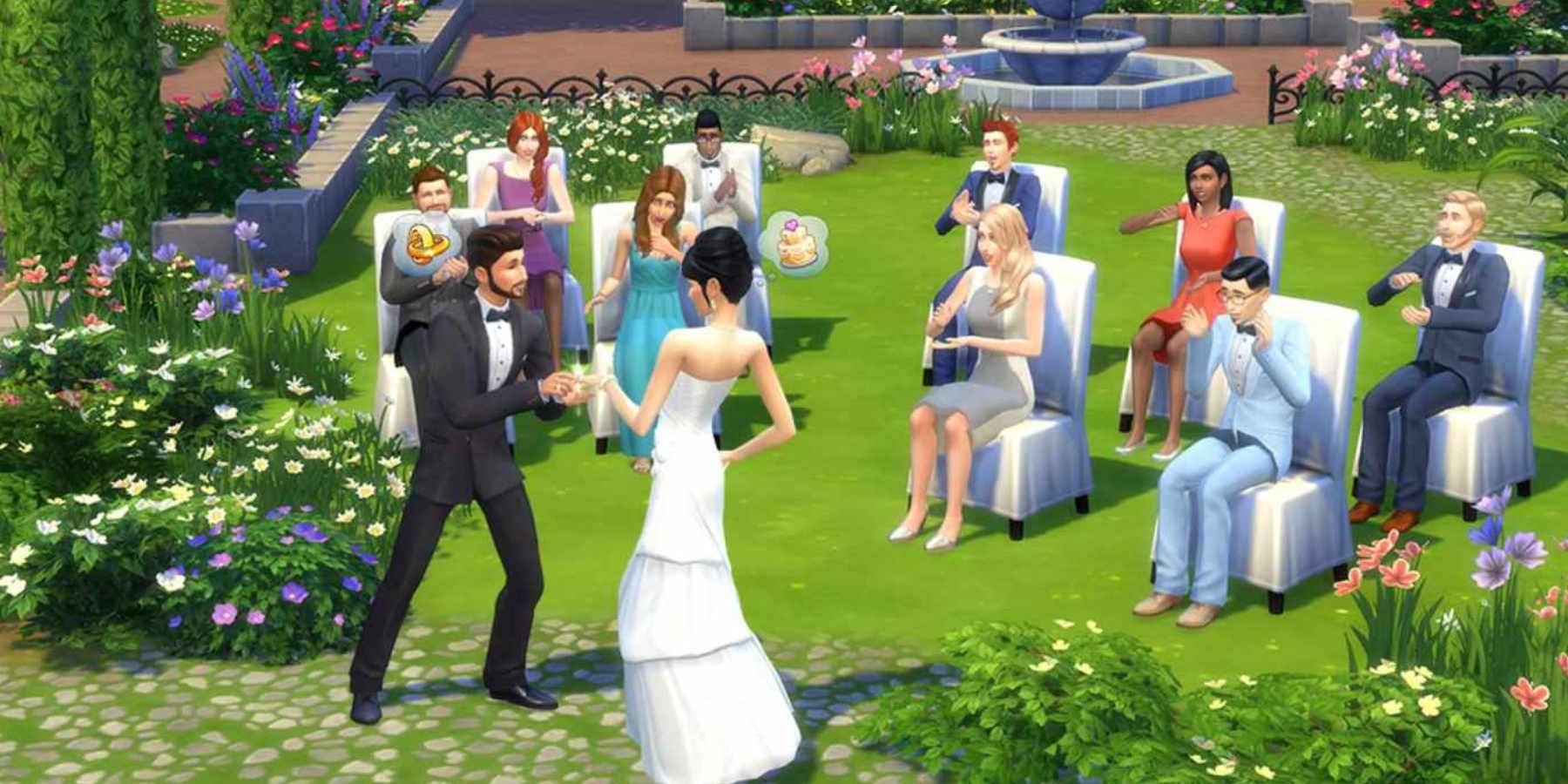 Sims 4 wedding