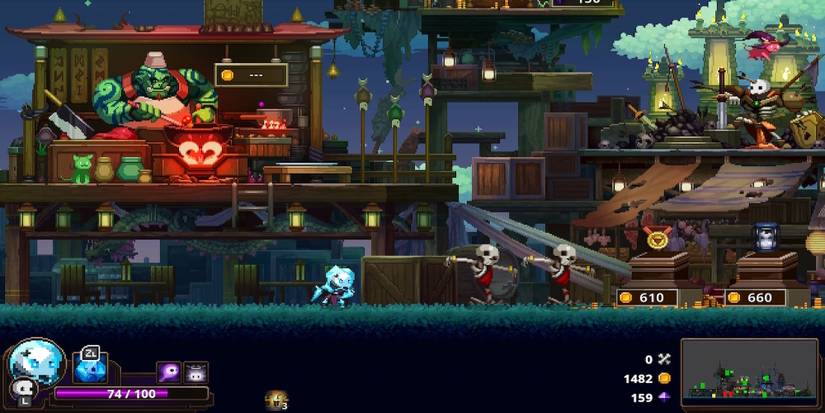 The Frost Skull from Skul: The Hero Slayer