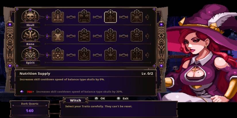 The Nutrition Supply Trait from Skul: The Hero Slayer