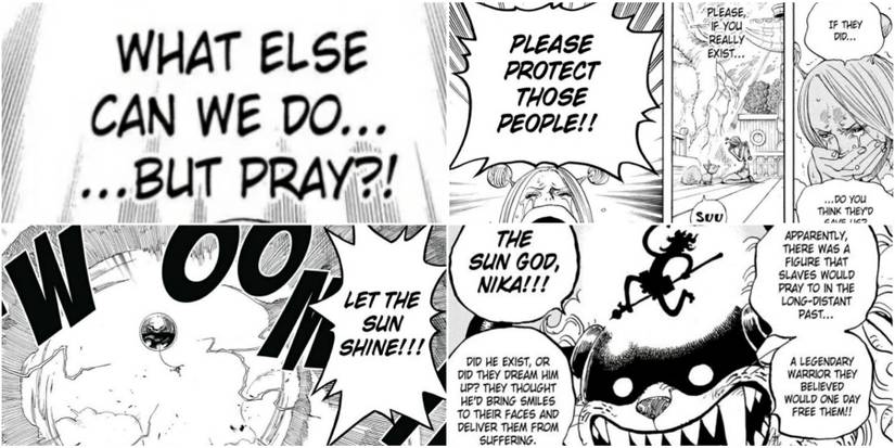 Skypiea and Sun God Nika