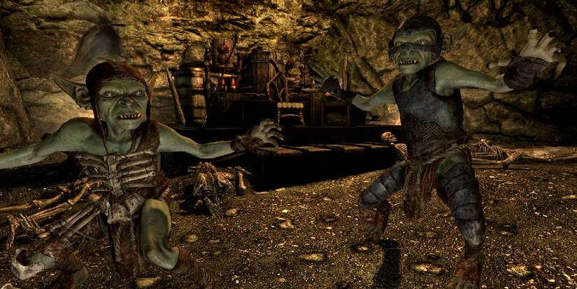Skyrim Anniverary Goblin Guide Location Questline Blue God