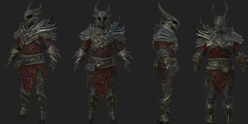 Skyrim Anniversary Alternate Armor Guide Daedric Mail