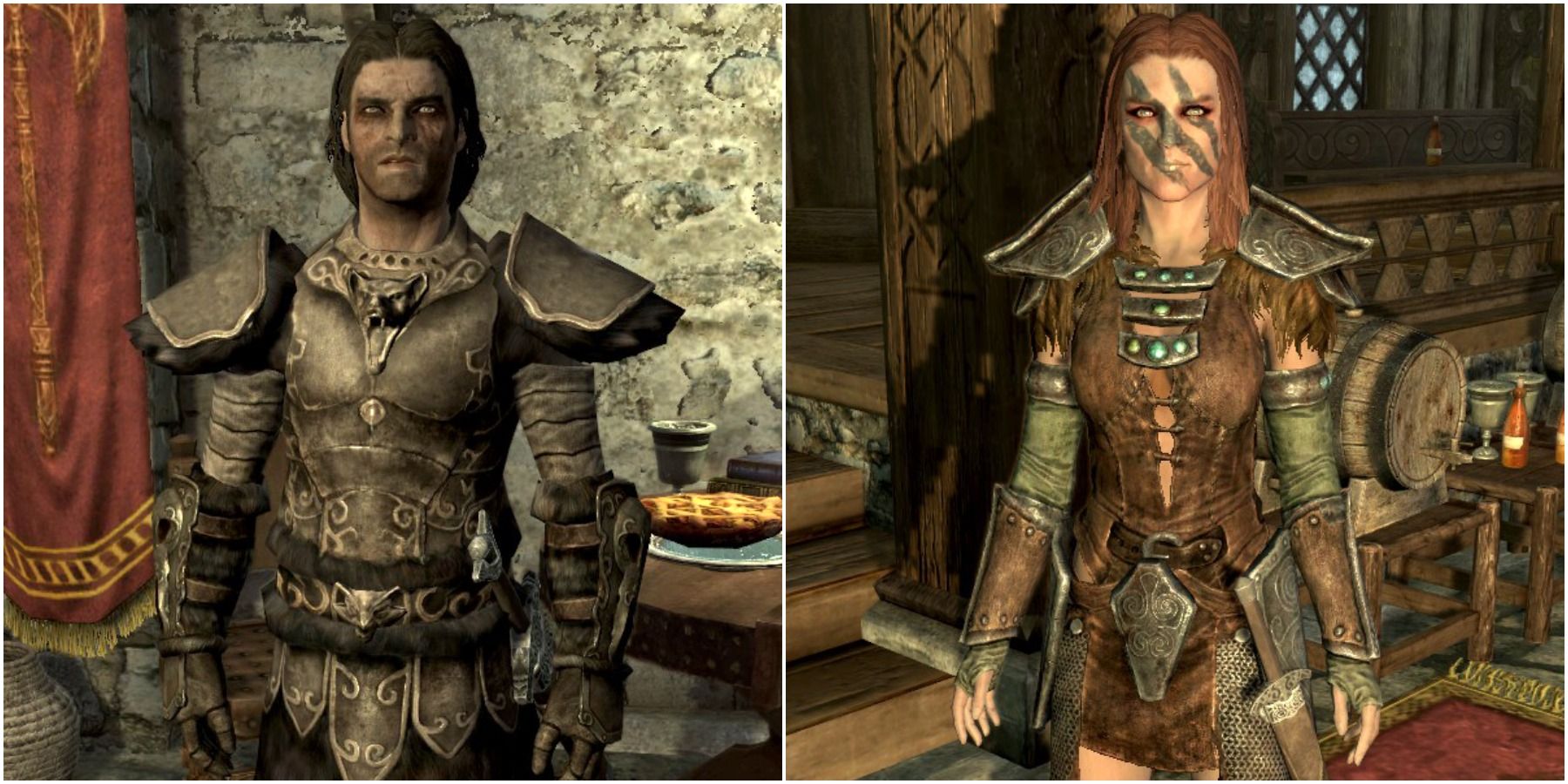 Skyrim Vilkas Aela the Huntress Nord