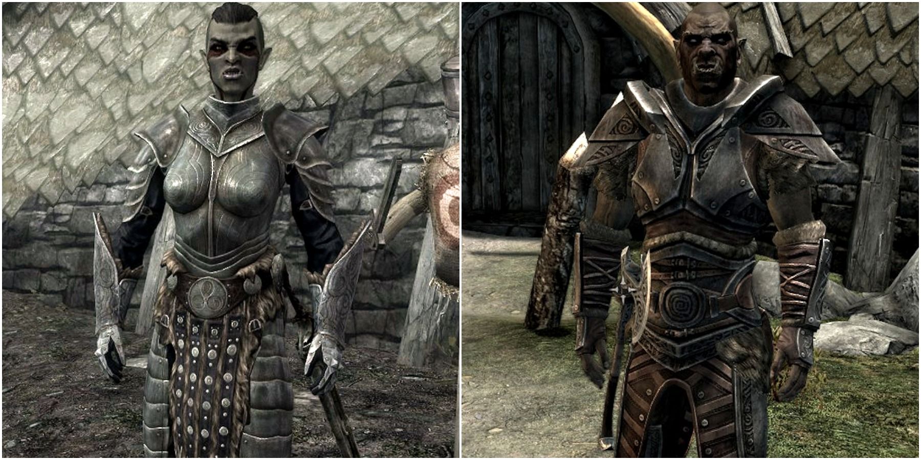 Skyrim Ghorbash the Iron Hand Borgakh the Steel Heart Orc