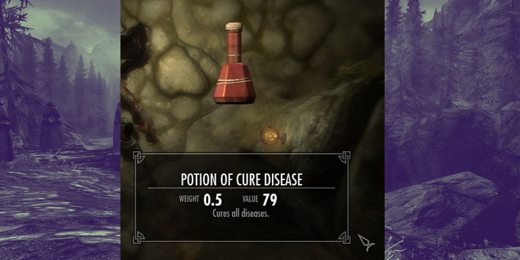 Skyrim Anniversary Edition Cure Disease potion