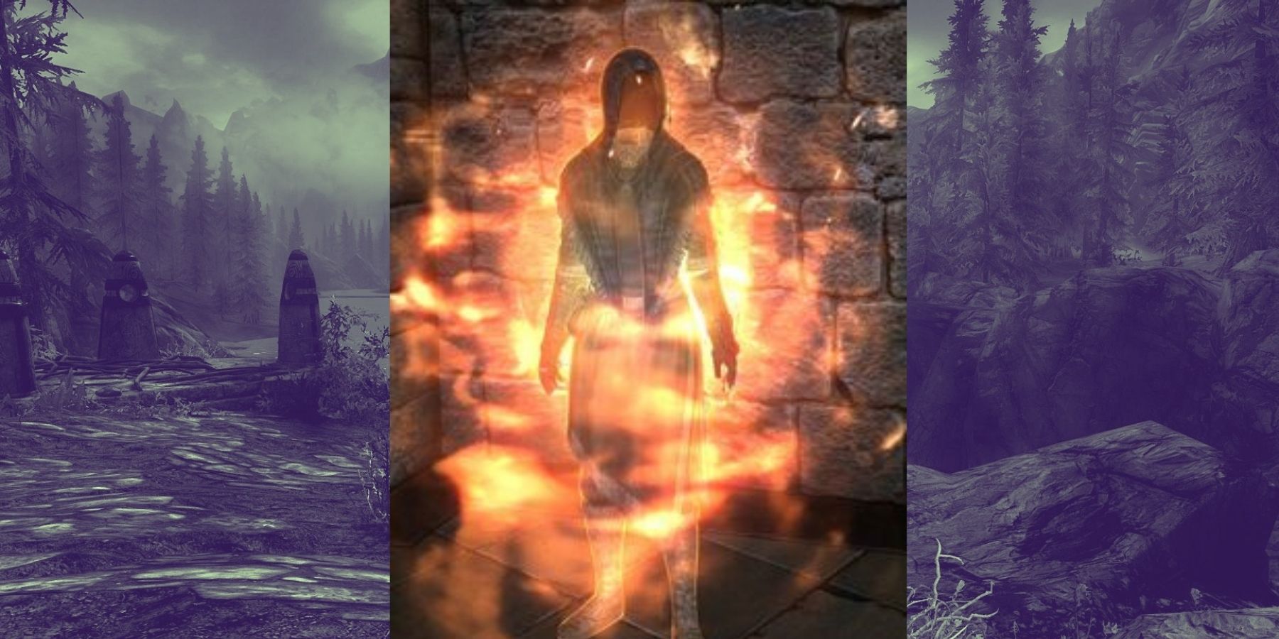 Skyrim Anniversary Edition Flame Cloak