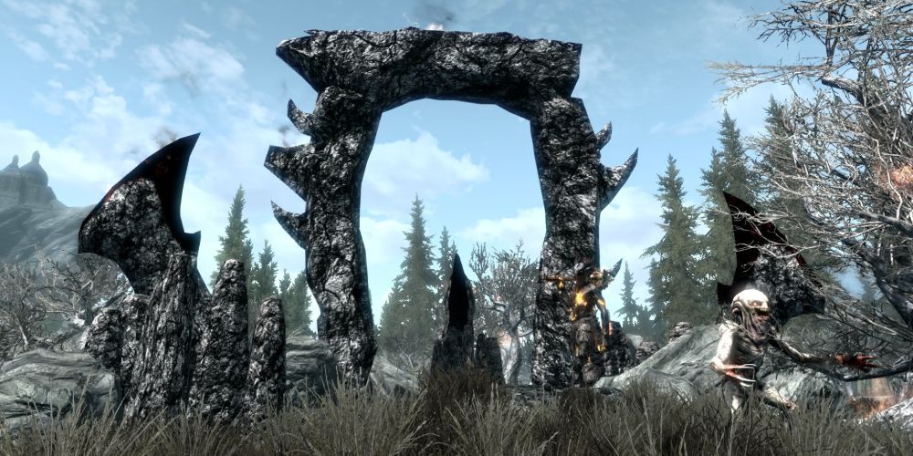 Skyrim Anniversary Edition Best Mods Included Oblivion Gate The Cause