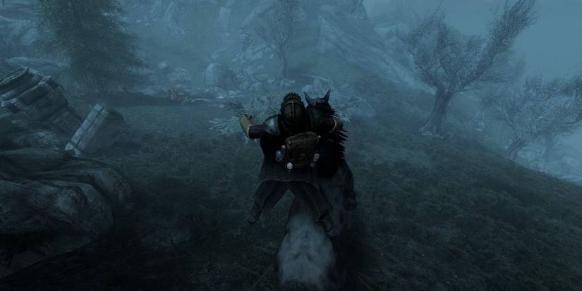 Skyrim Anniversary Edition Horse Taming Guide Falling Ragdoll