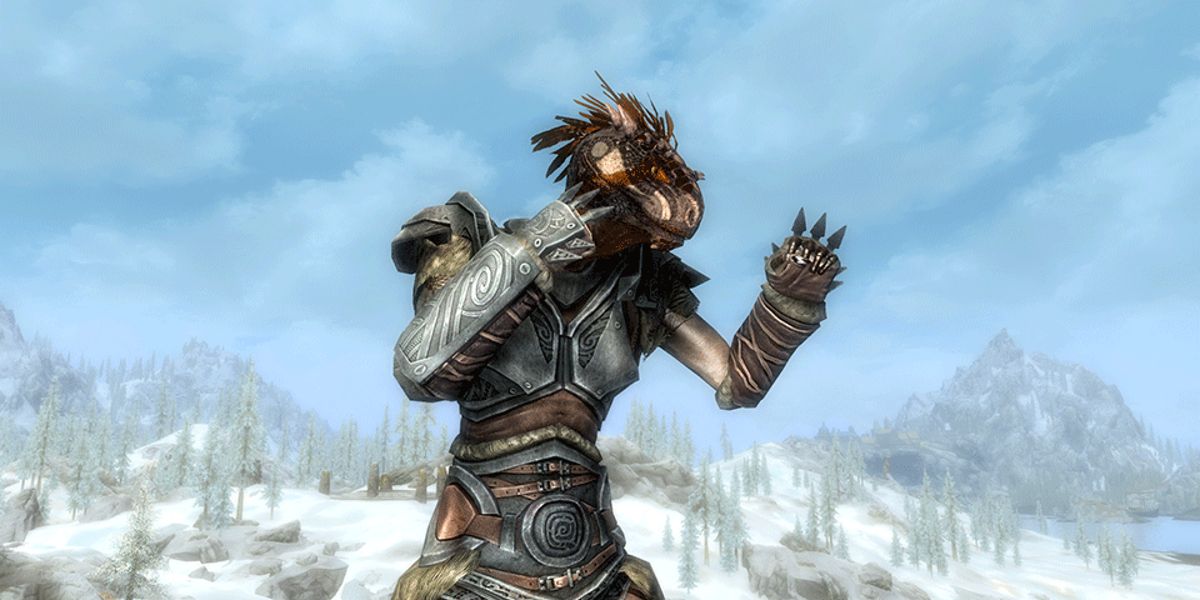 Skyrim Anniversary Fearsome Fists Light Gauntlets