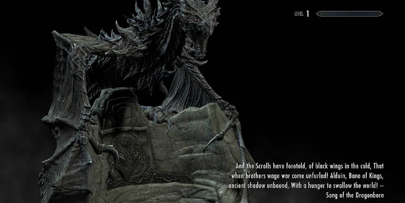 Skyrim Anniversary Glitches Bugs Loading Screen Alduin