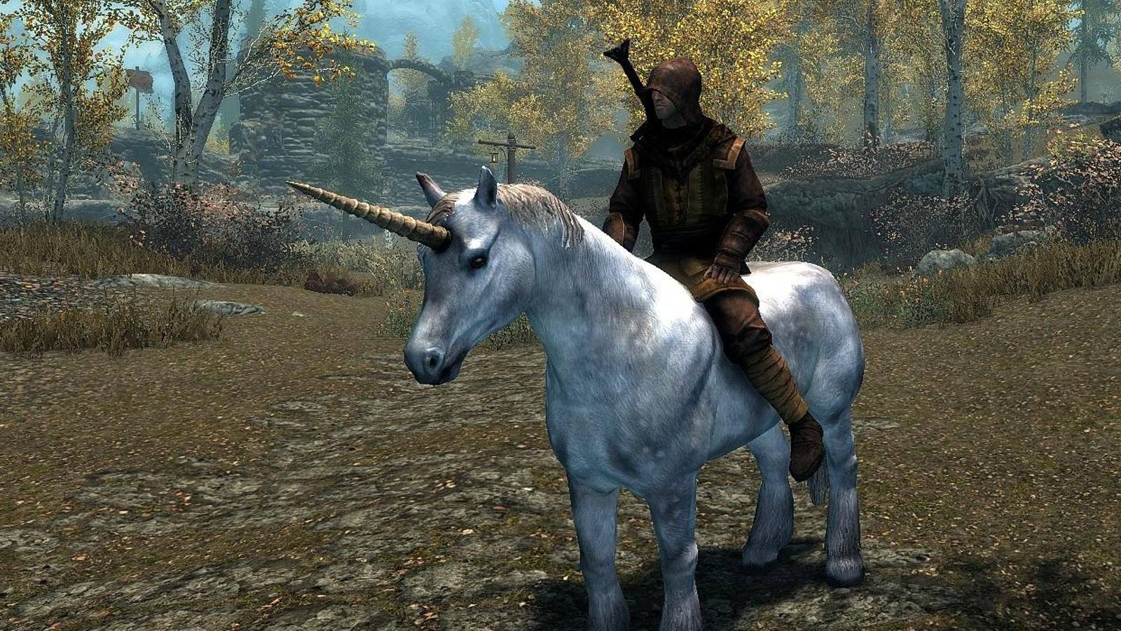 Skyrim Anniversary Horse Taming Guide unicorn Types of Horses