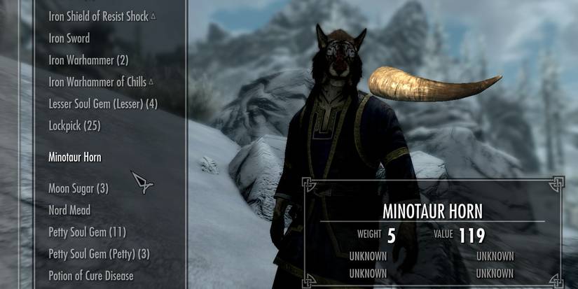 Skyrim Anniversary Rare Curios Guide Ingredients