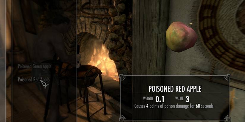 Skyrim Anniversary Rare Curios Guide Poisoned Apple