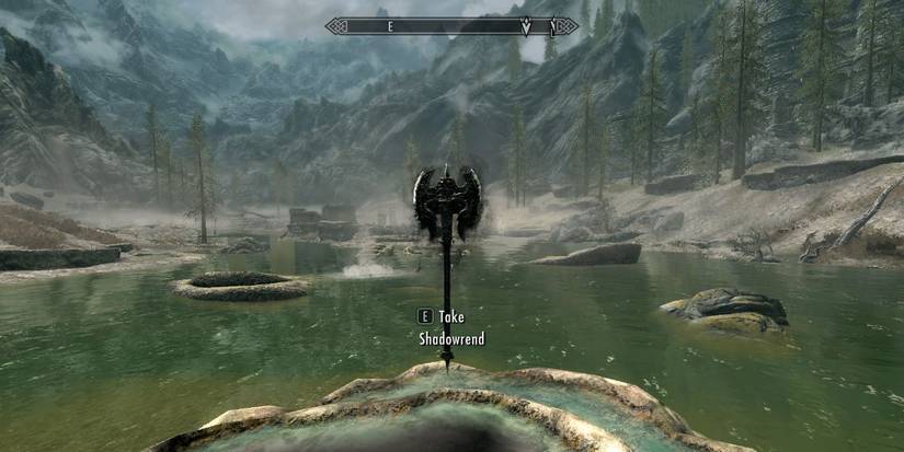 Skyrim How To Get Shadowrend Geyser Pool Eastmarch Atronach Stone