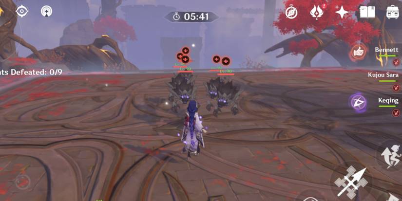 Slumbering Court Enemy