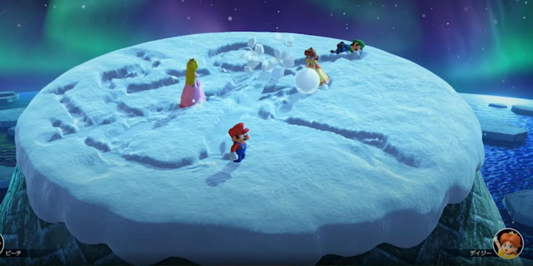 Mario Party Superstars Snowball Summit Minigame