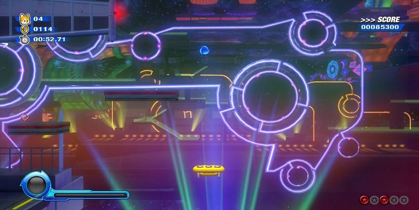 Sonic Colors Ultimate Double Jumping to a Spring in Starlight Carnival