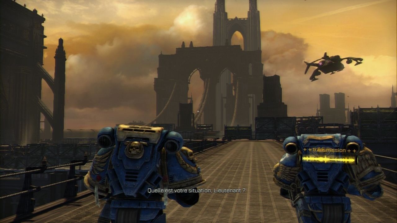 The Ultramarines from Warhammer 40K: Space Marine approach Their Next Battle