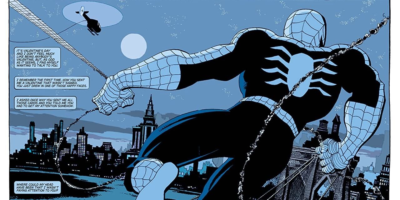 Spiderman Blue Comic