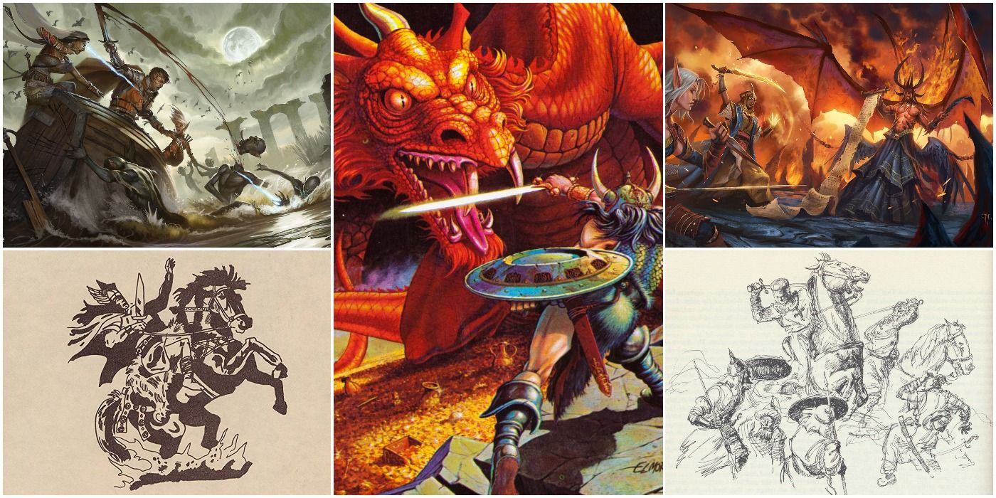 A Split Image Of Dungeons & Dragons History