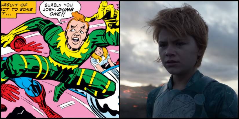 MCU Eternals Sprite Comic and Movie