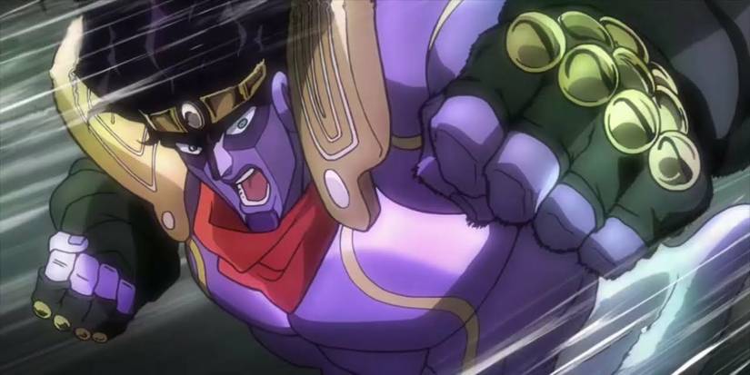 Star Platinum's signature attack