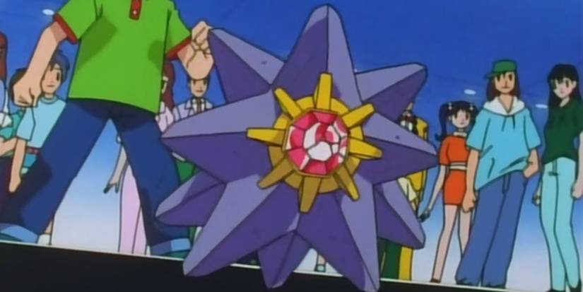 Pokemon Starmie in battle
