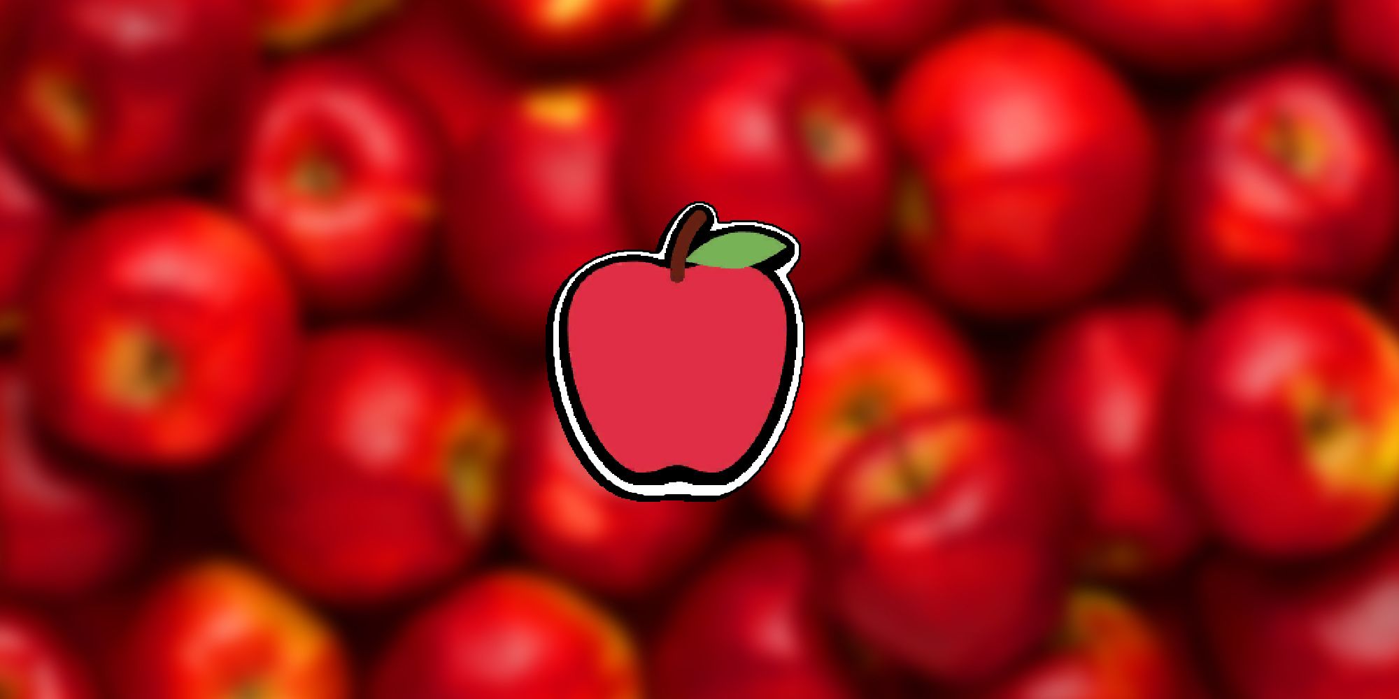 Super Auto Pets - In-Game Apple Item PNG Overlaid On Image Of Pile Of Apples