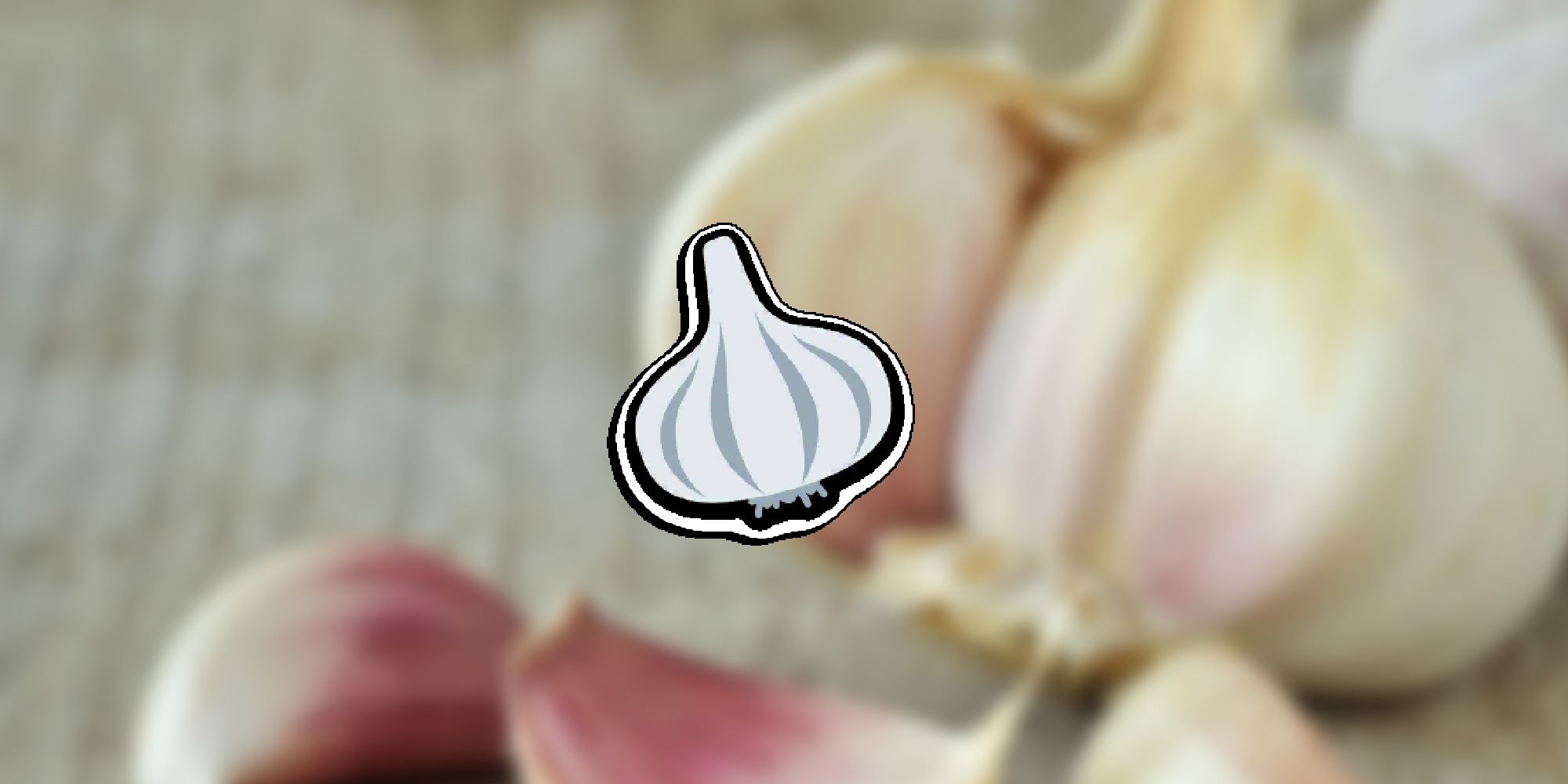 Super Auto Pets - In-Game Garlic Item PNG Overlaid On Image Of Whole Garlic Clove