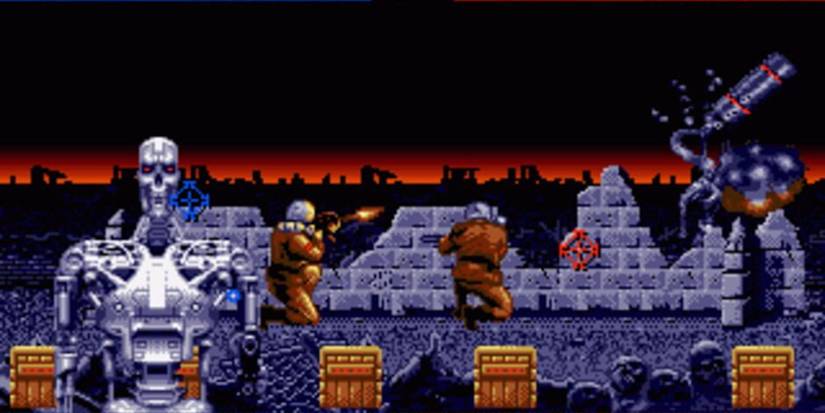 T2 the arcade game first level