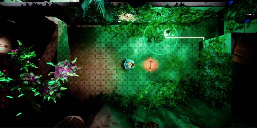 Tandem: A Tale of Shadows - Emma picking up a key