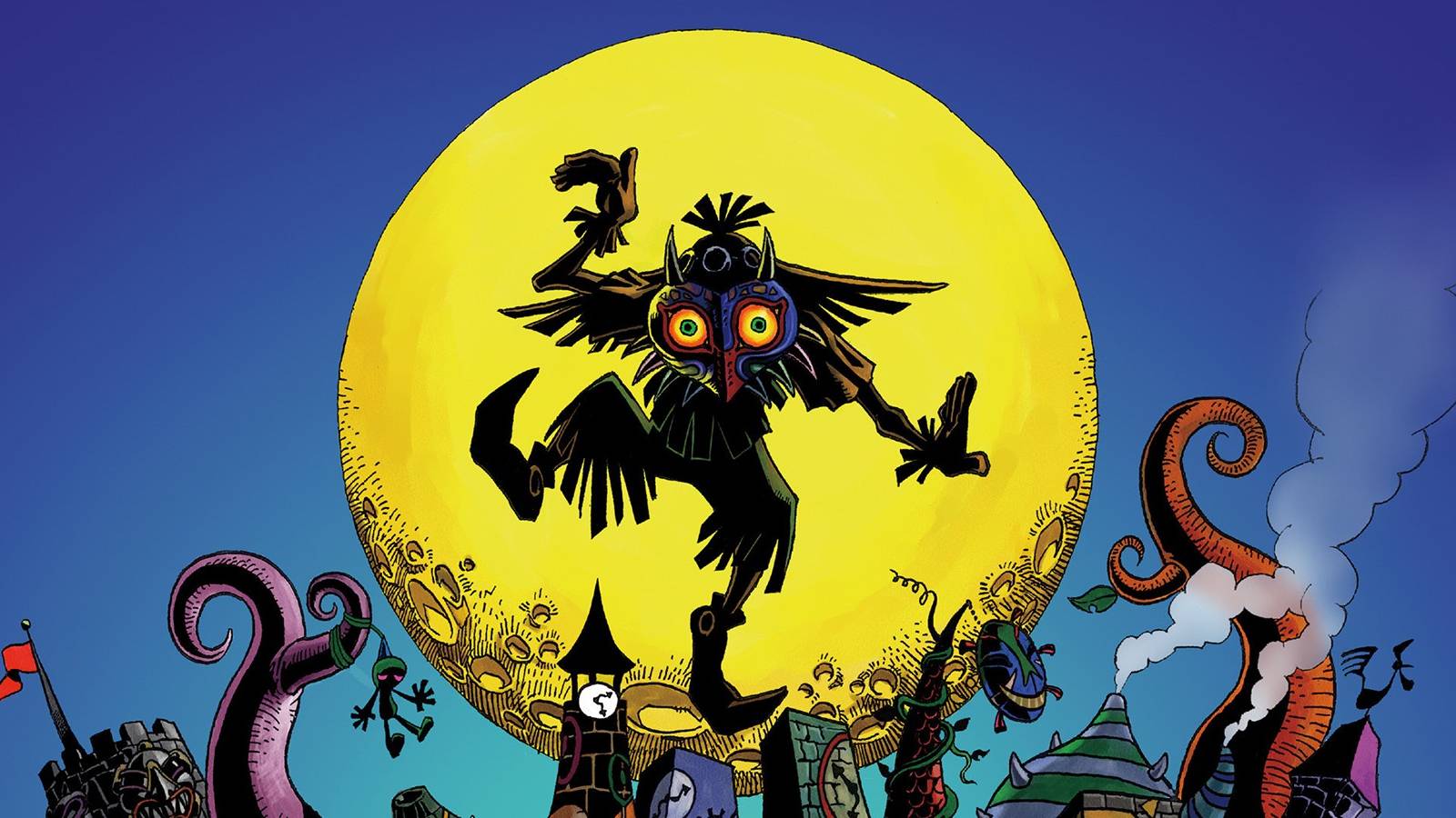 The Legend of Zelda Majora's Mask Night Sky