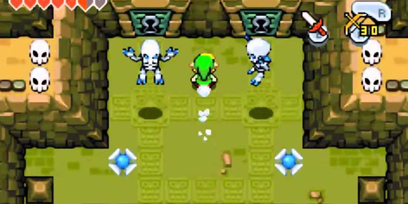 The Legend of Zelda Minish Cap dungeon