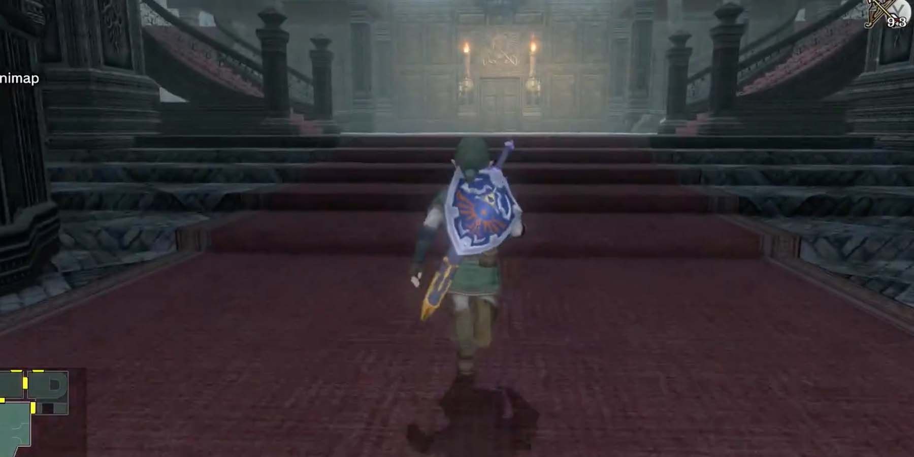 The Legend of Zelda Twilight Princess dungeon snow ruins