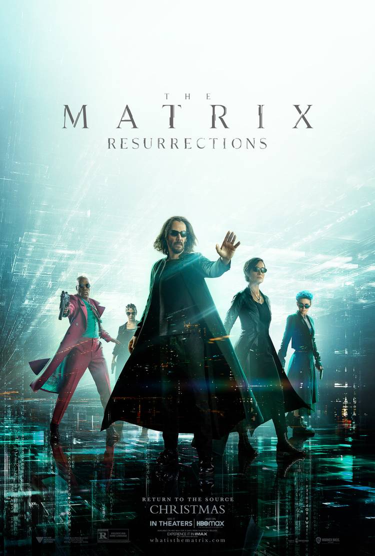 The Matrix Resurrections Poster Keanu Reeves