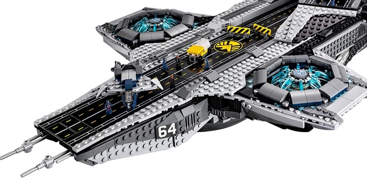 The Shield Helicarrier Lego Marvel